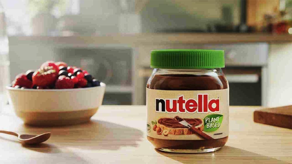 Nutella plant-based, la nuova era del gusto