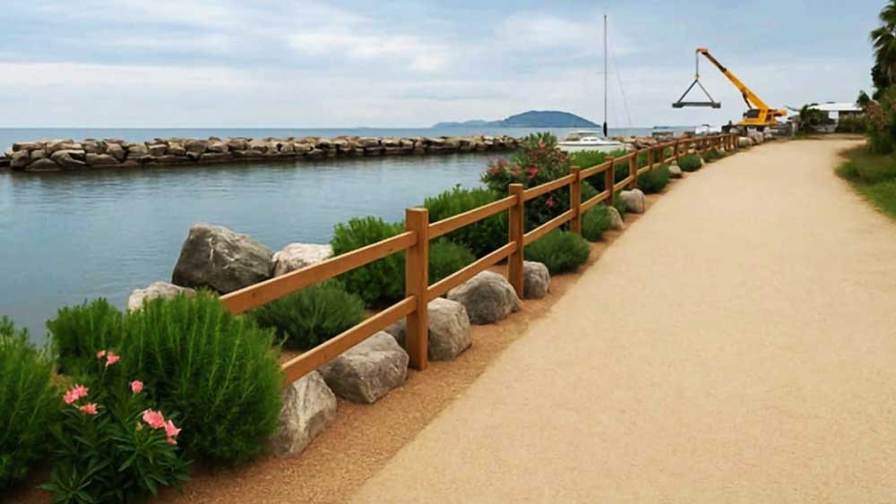 Riqualificazione in vista per l’accesso alla spiaggia di Levante a Formia