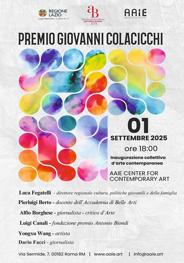 Premio di pittura Giovanni Colacicchi - presentazione