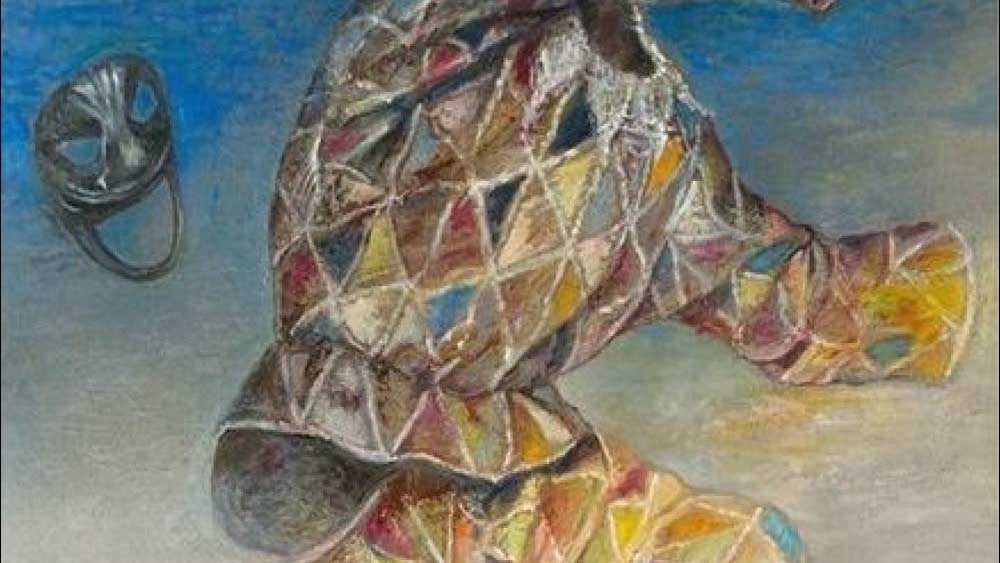 L’abito di scena dipinto dalla Cappucci