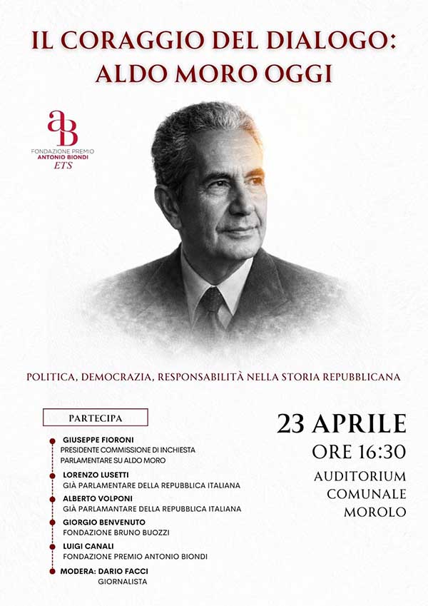 Il Coraggio del dialogo: Aldo Moro oggi
